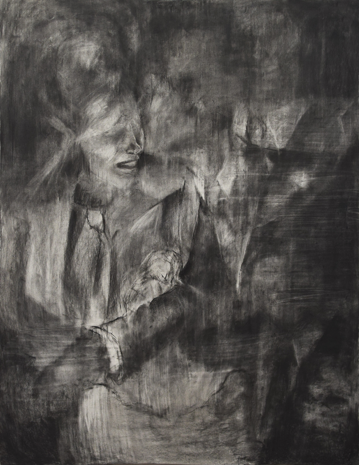 family charcoal series portraits
