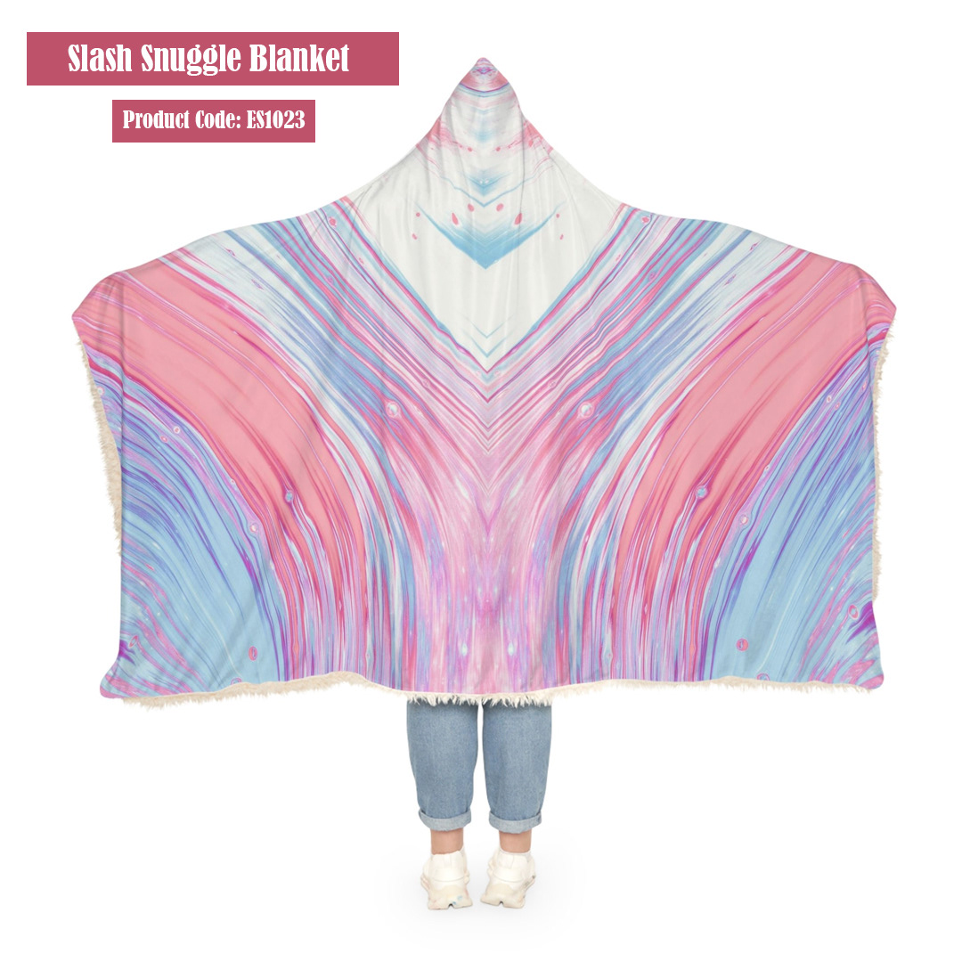 elitestrokes blanket Hoodedblanket textile design surface design hoodie oodie snuggie apparel