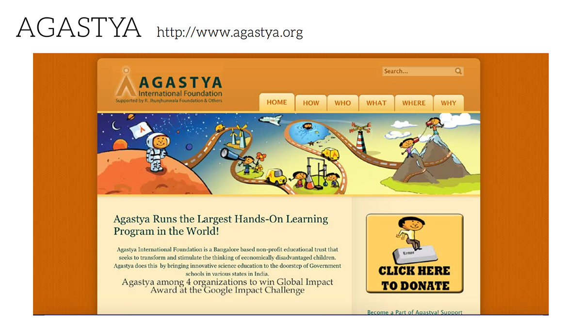 community campaign Invision prototype Agastya Foundation