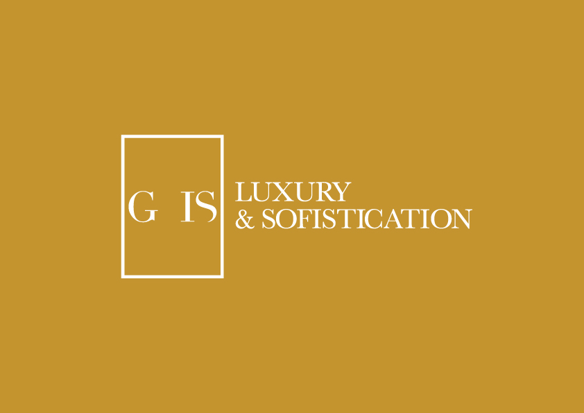 GIS real estate luxury brand logo Logotype gold Portugal sophistication management print