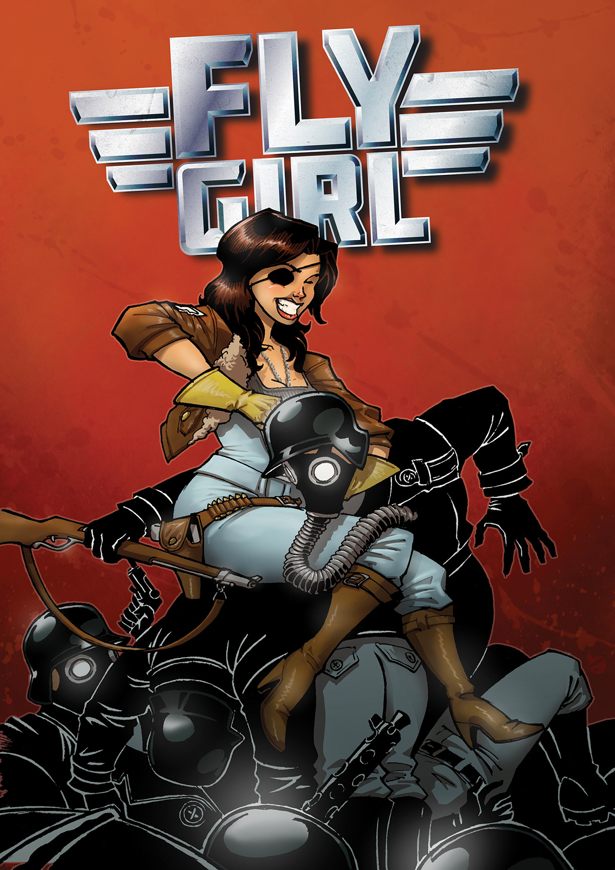 ww2 Fly Girl Pilot Comic Book Graphic Novel