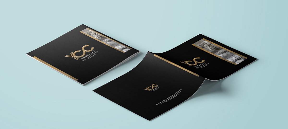 rebranding cards booklets marketing  
