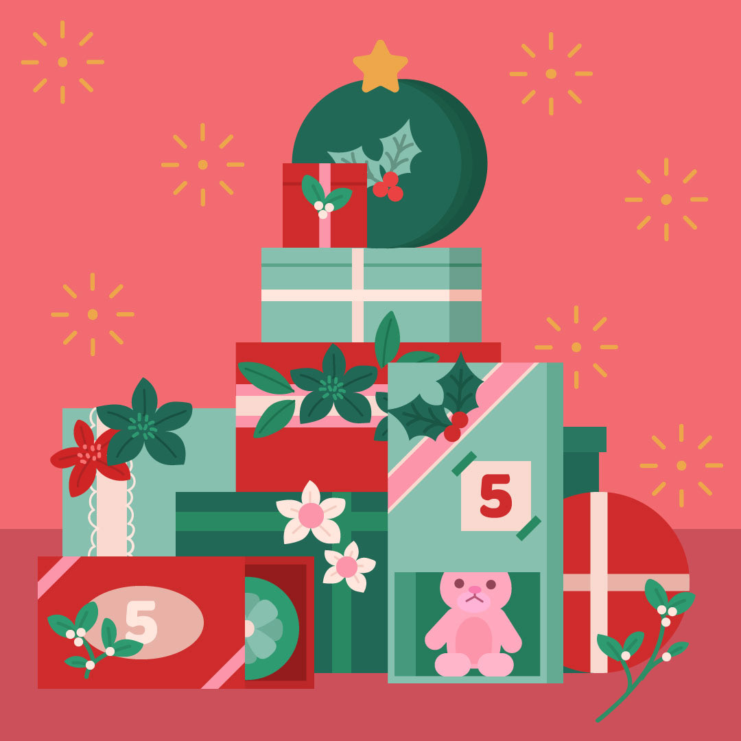 ILLUSTRATION  Christmas graphic design  indonesia gifts