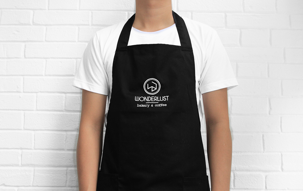 Coffee identity bakery logo poster