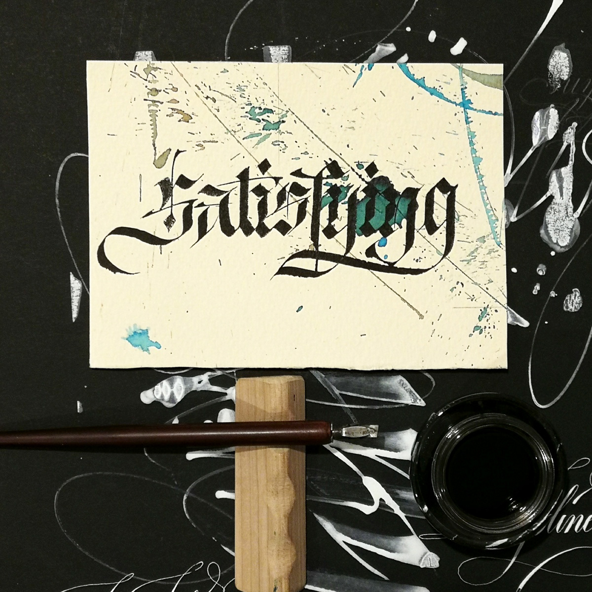 Calligraphy   Handlettering lettering writing  tipography