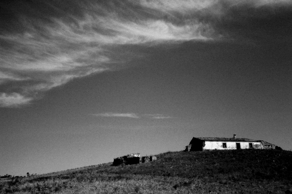 Landscape b&w black and white