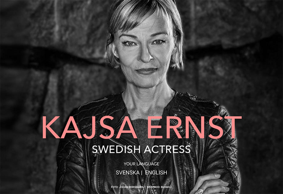 Kajsa Ernst actress