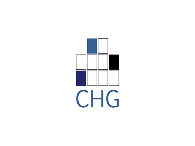 Logotipo brand logo CHG administradores administrators