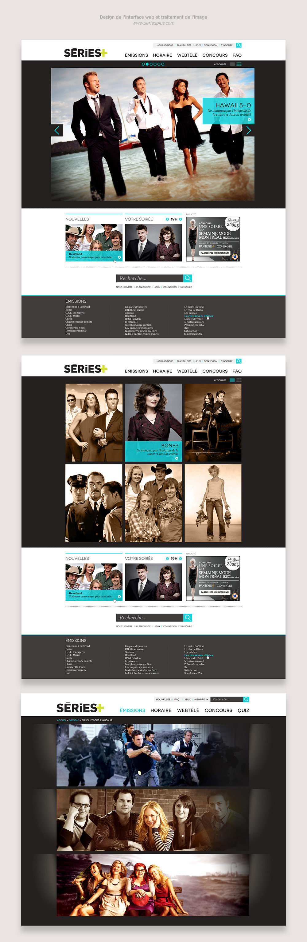 Website Design television website