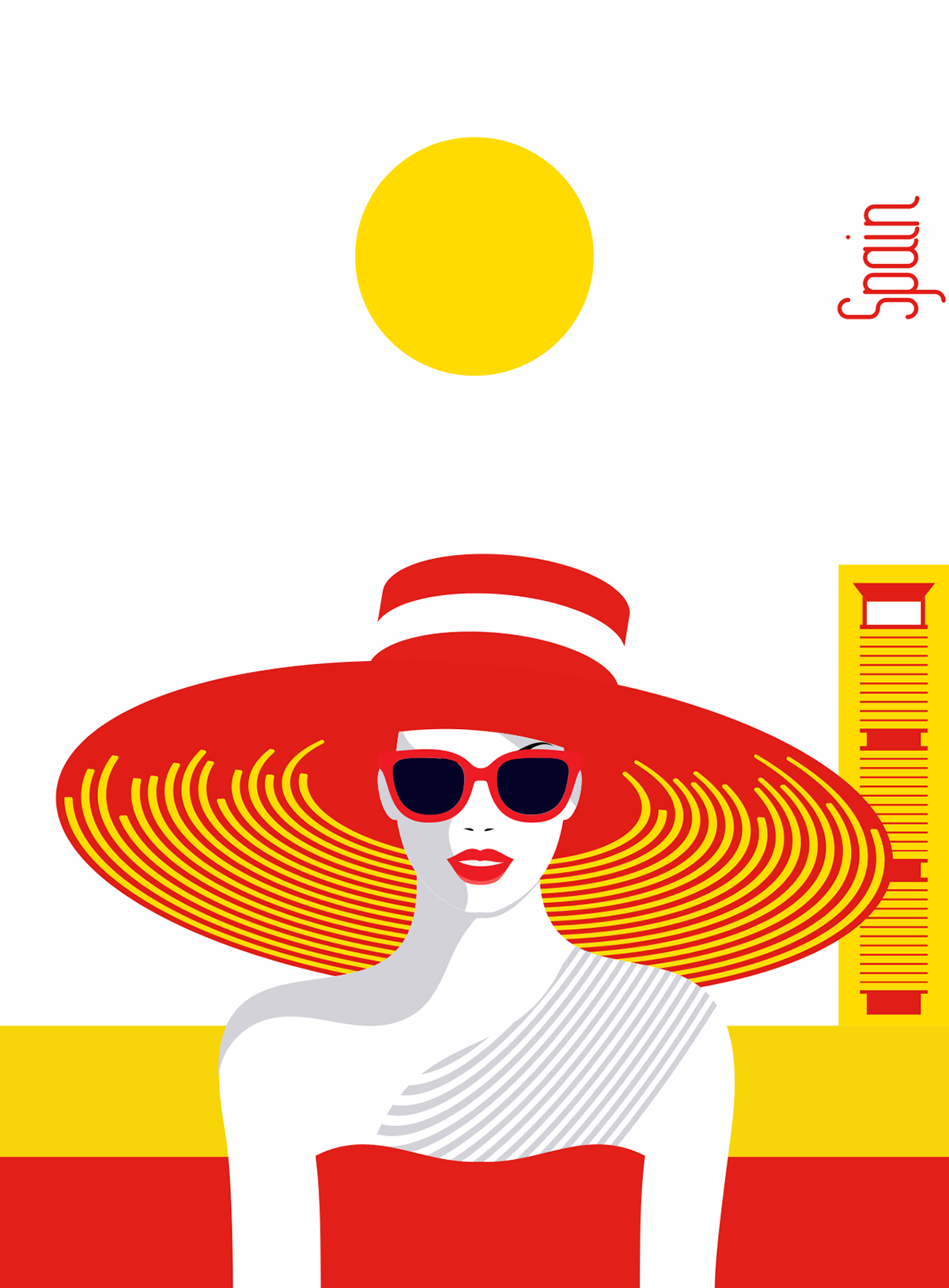 Paris Travel Fashion  Style woman hat Sunglasses beauty ILLUSTRATION  Lady
