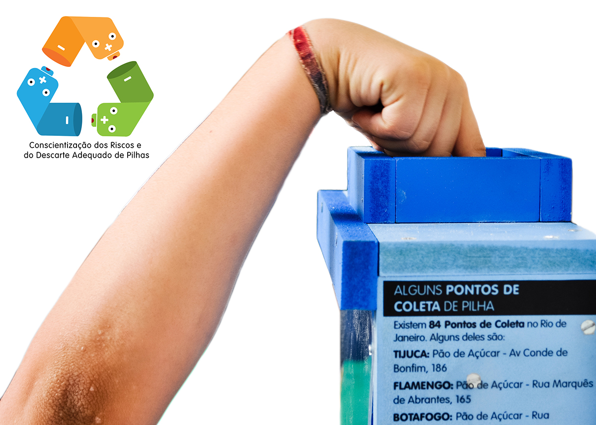 battery batteries recycle reciclagem Pilha garbage lixeira environment Meio Ambiente
