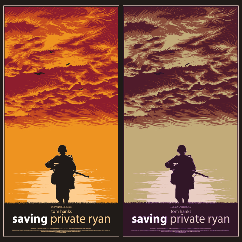 Saving Private Ryan poster screen movie cult print eggzoo hastaning bagus penggalih poster art movie poster