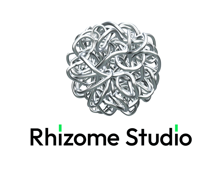 3D crypto decentralized design Gamestudio logo Logotype motion design rhizome visual identity
