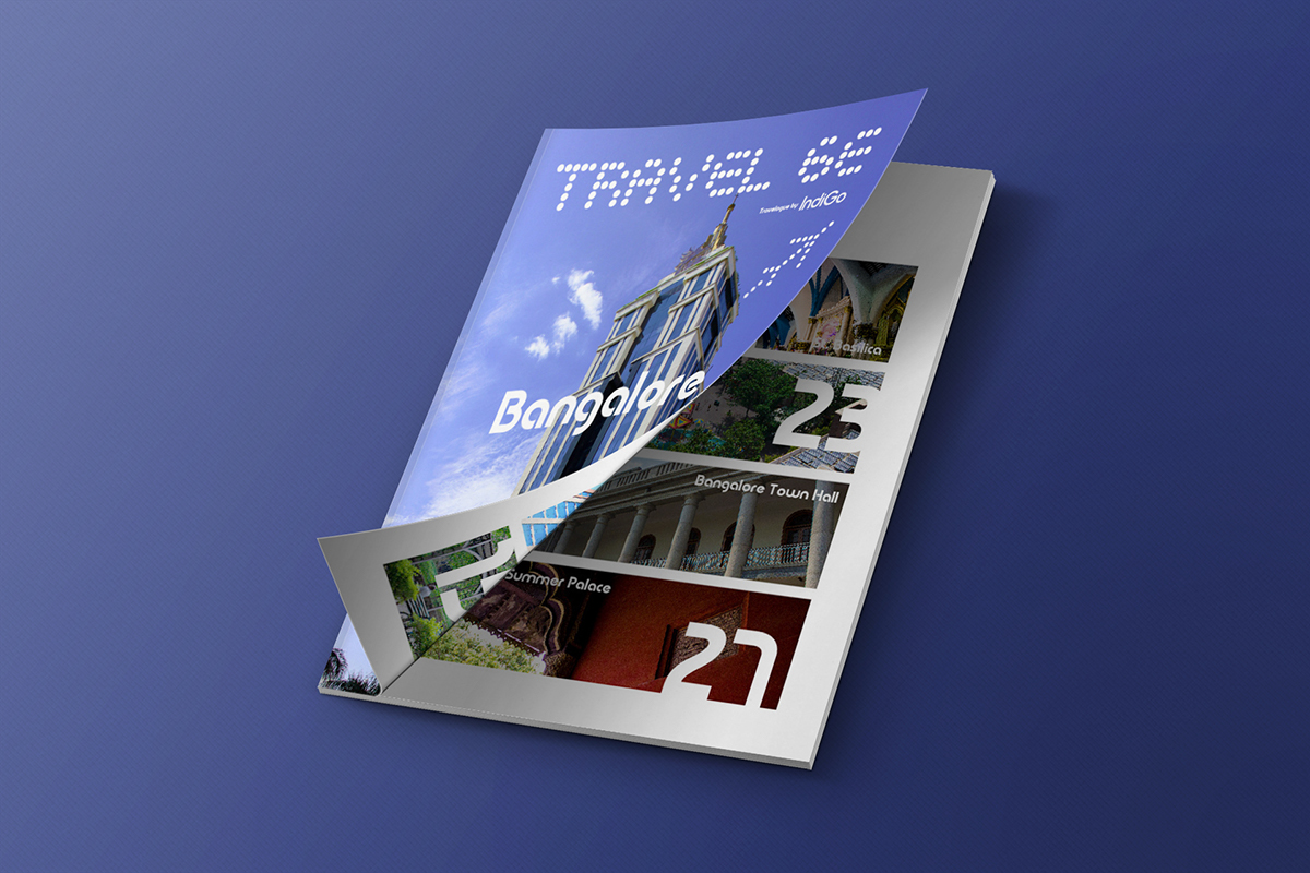 travelogue bangalore in-flight magazine Indigo Airlines Photography  write-up Layout design