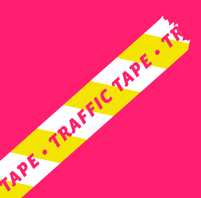 crossover graphic design  hasselt poster pxl PXLMAD traffic tape