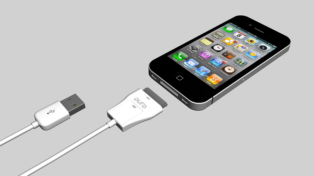 iphone iPad ipod power lightning 30 pin power cable combo Gadget Aura Aura iDevice