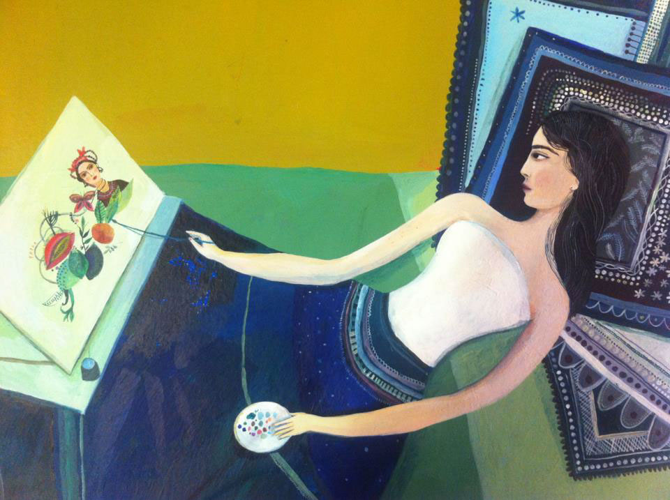#Frida Kahlo #book publishing #painter #aurelia fronty #Portraits #art