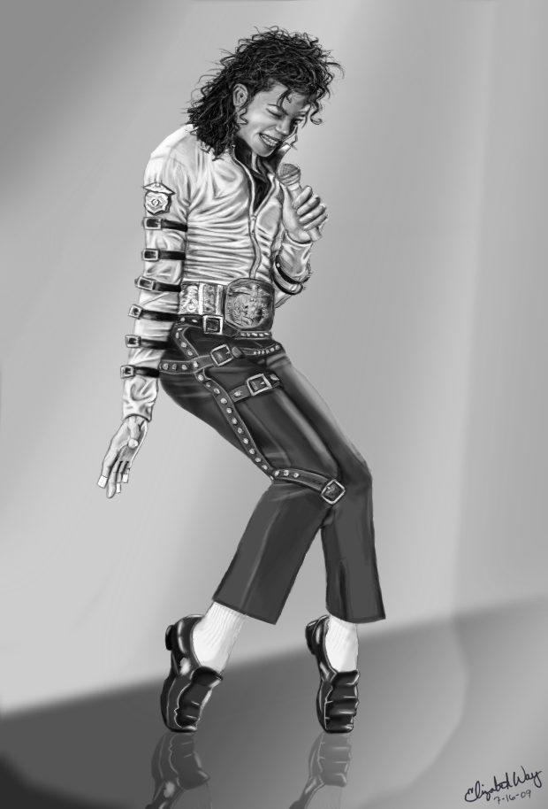 Celebrity portrait Michael Jackson