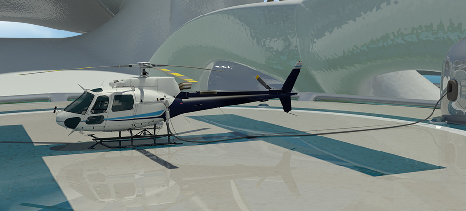 serious game game ingemedia 3D eurocopter helicopter Pilot base spaceship learning