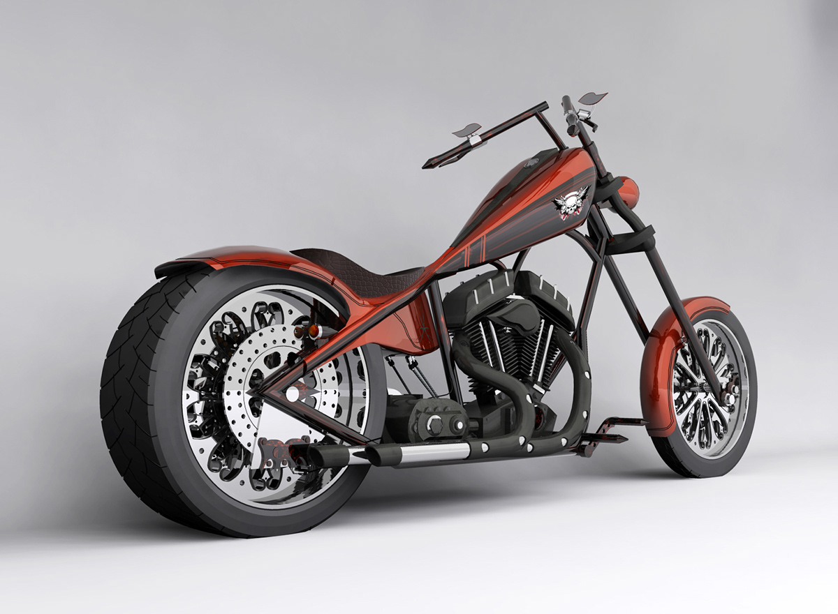 chopper harley Harley Davidson kustom kulture Custom custom chopper motorcycles motorcycle design