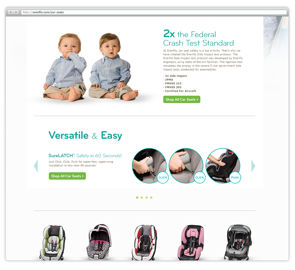 Ecommerce Website mobile Responsive Mobile-First baby