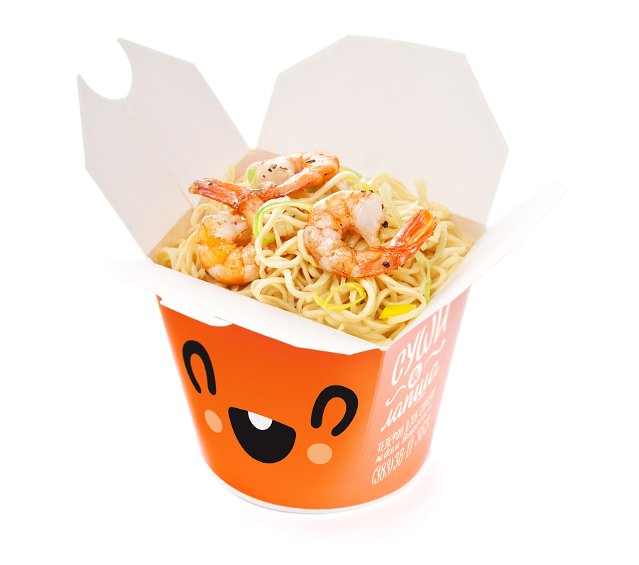 Sushi noodle bar chain “Asian” design New Heroes nori Roll Sashimi characters kawaii Handwritten scripts Sushi&Noodle
