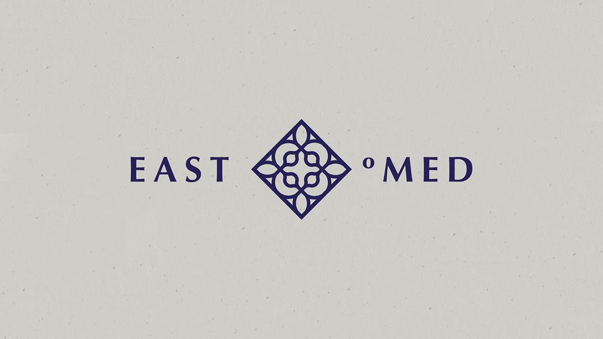 Adobe Portfolio typography   greek restaurant mediterranean east brand logo Logo Design brand identity