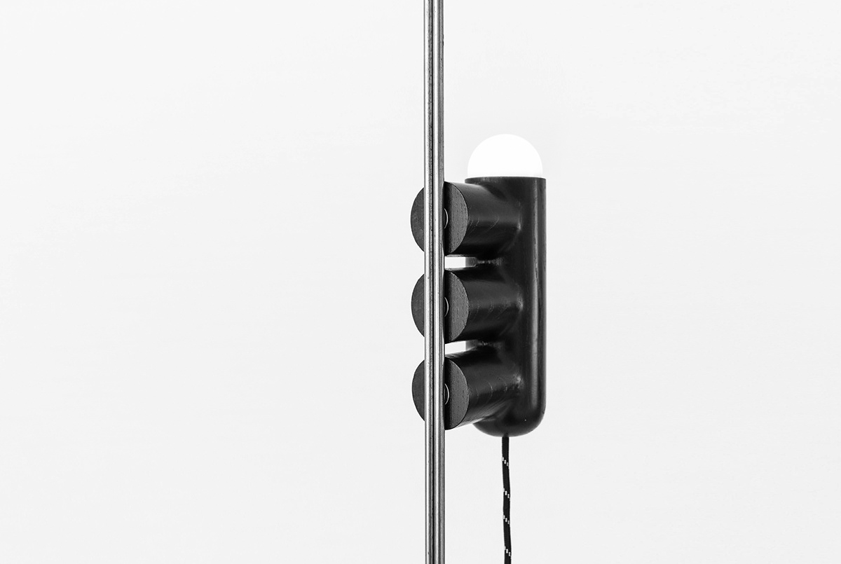 Lamp lampdesign Caterpillar hyejinlee industrial design  magnetic lamp