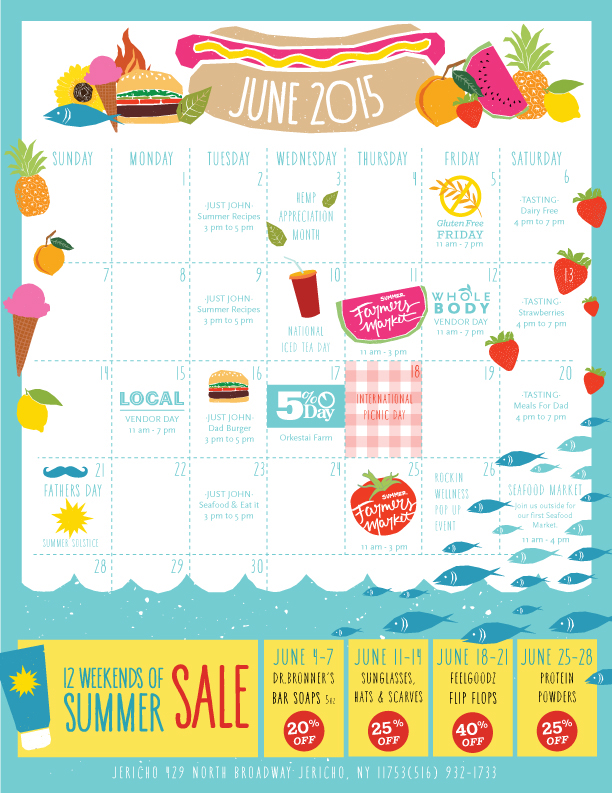 calendar Whole foods whole foods market market schedule