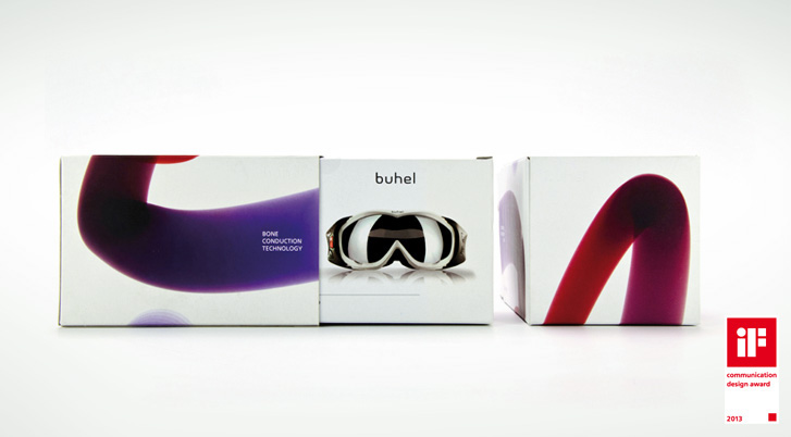buhel  Rebranding  branding madeindreams marco fornasier emanuele laviosa bone conduction Technology if award 2013