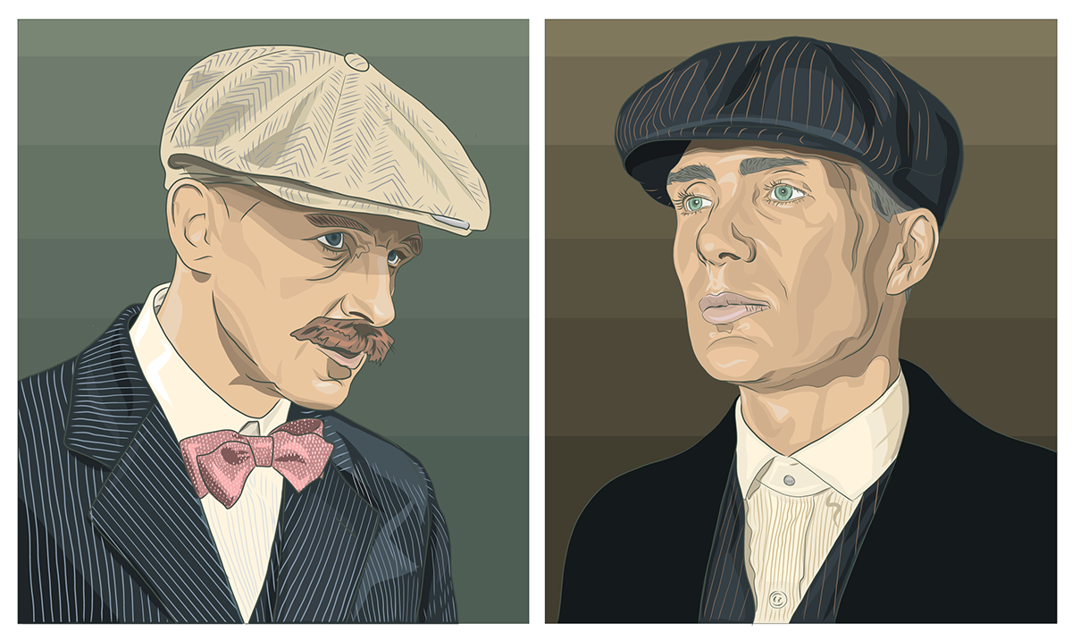 Peaker Blinders Thomas Shelby Arthur Shelby cillian murphy Paul Anderson BBC