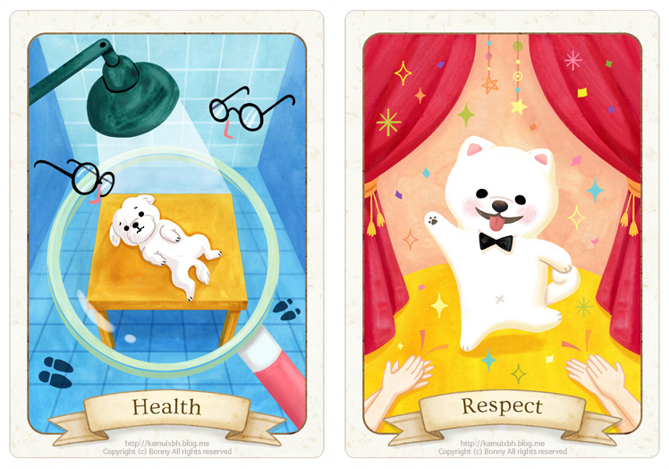 mumu Dog pet Oracle Tarot Card