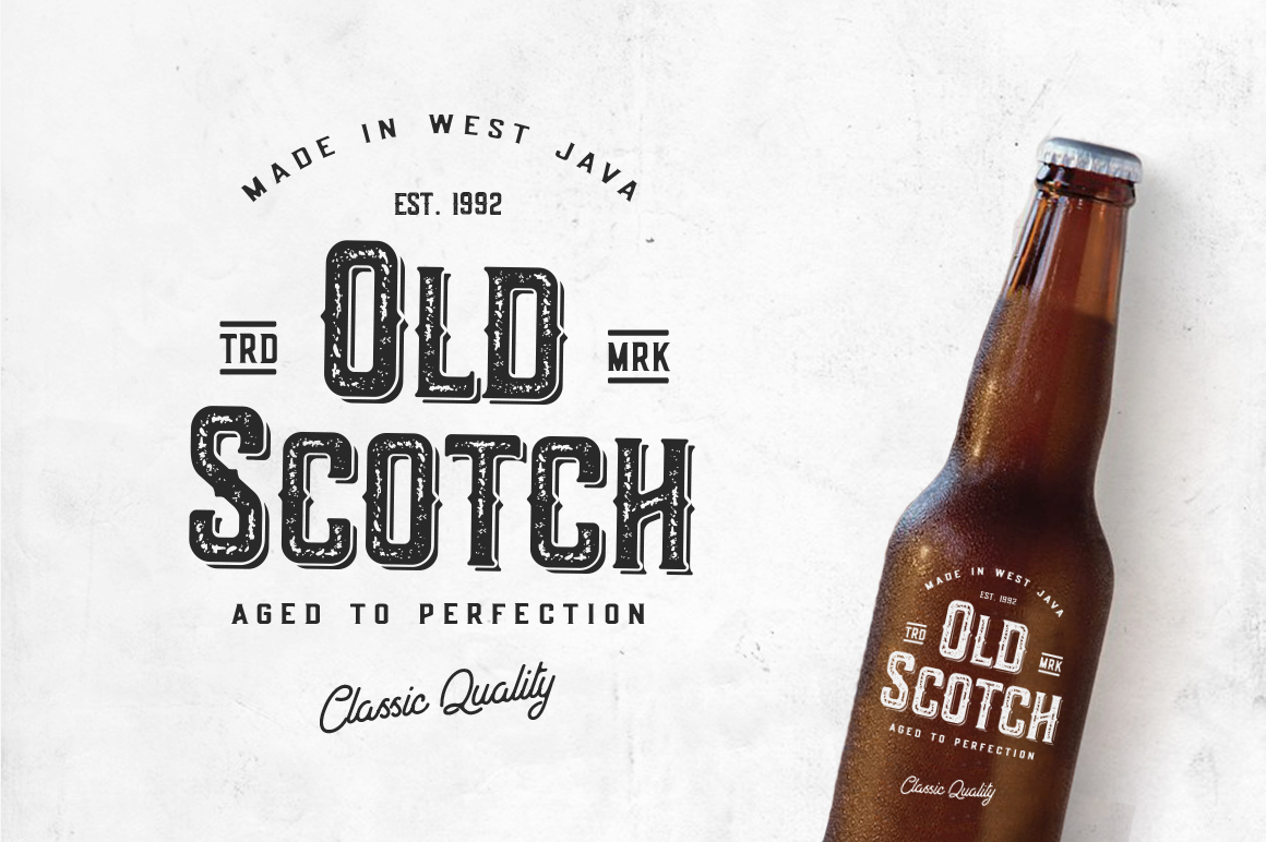 brewing vintage vintage font beer font bottle brewery Free font Typeface classic font old font Retro Hipster Whiskey scotch Distressed