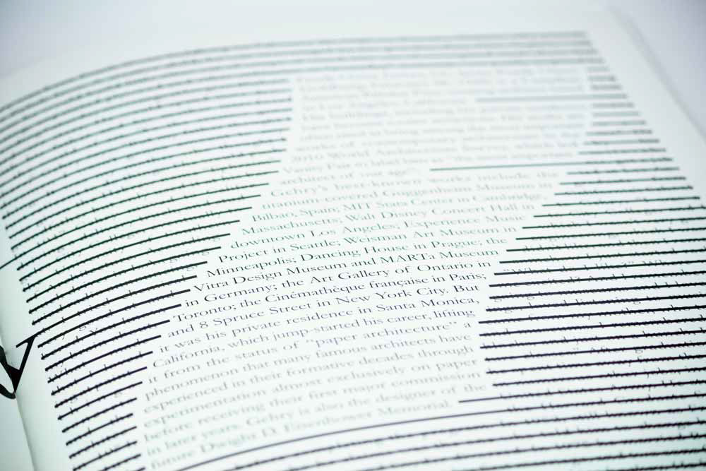 magazine typographic illusion grid shape NKF norges kreative fagskole experimental typografi illusjon Layout Magasin font