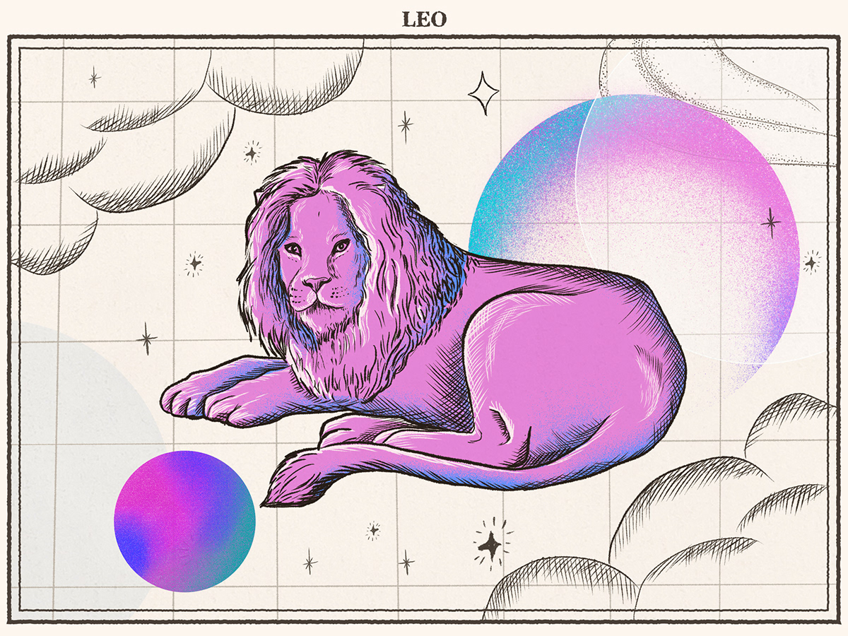 design Drawing  editorial Horoscope horoscope  design horoscope illustrations ILLUSTRATION  line drawing typography   zodiac