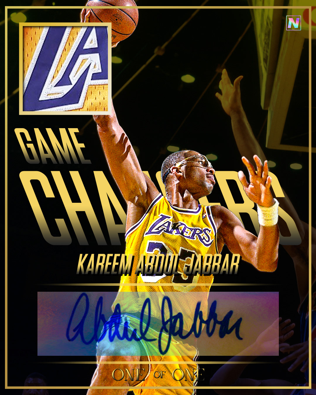 digitalgraphics Kareemabduljabbar Lakers NBA nbacards sportscards