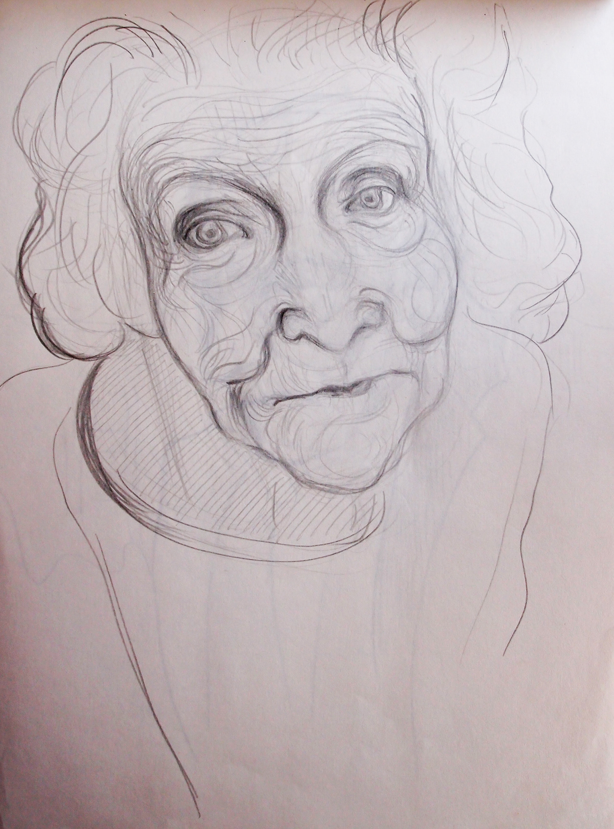 sketch figure man woman old