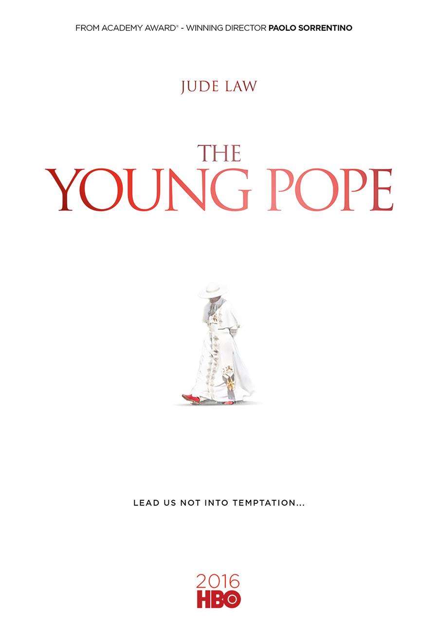 The Young Pope Paolo Sorrentino jude law tv series hbo SKY Fan Art federico mauro poster artwork manifesto tv show series