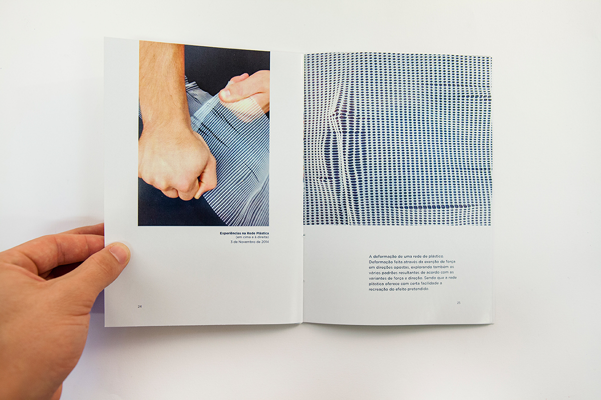 Adobe Portfolio editorial design book Livro Glitch malha grafica analog