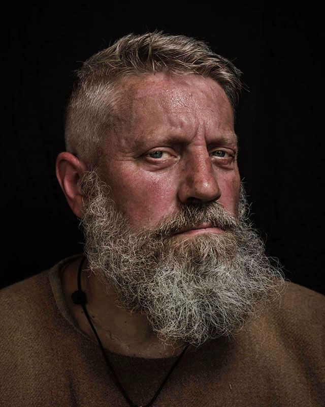 vikings viking Norse portrait Reenactors beard costume