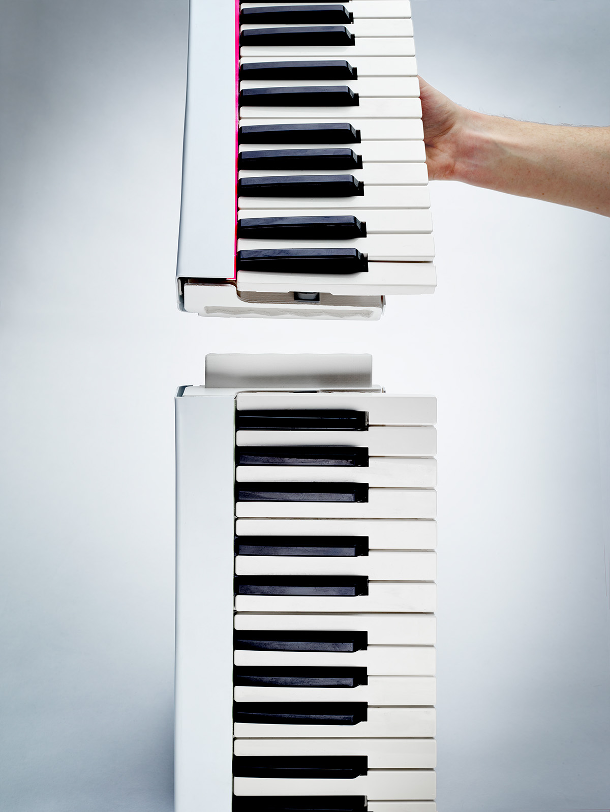 Piano Modular Keyboard Travel Innovative futuristic music on-the-go portable convenient cool