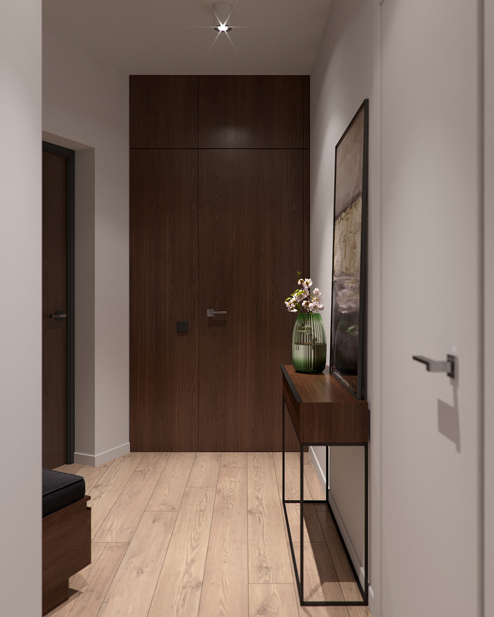 interior design  apartments modern contemporary 3ds max corona render  wood ukraine Kyiv Bezmirno