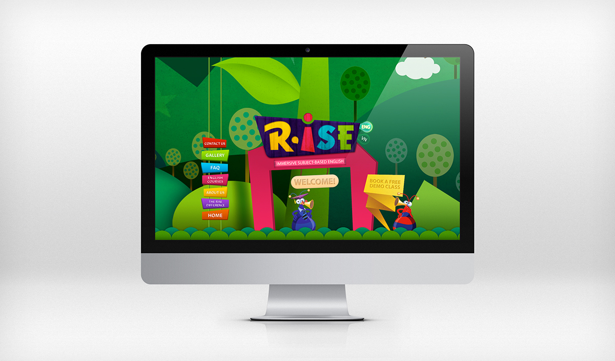 Website design  creative IT  education  children html5