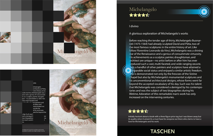 iPad app design taschen D&AD