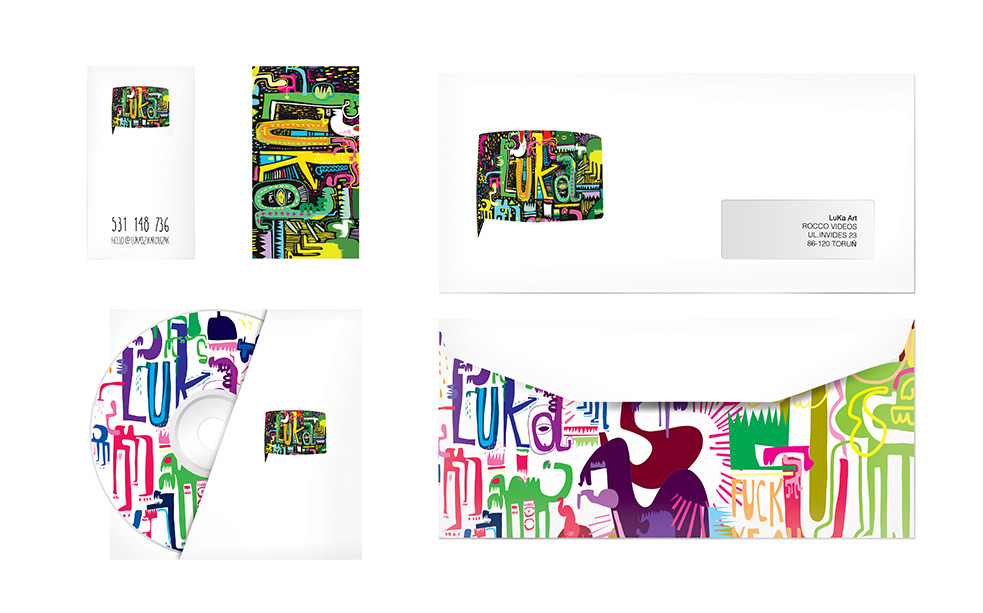 luka doodles doodle boards Snowboards bags cards colors abstract