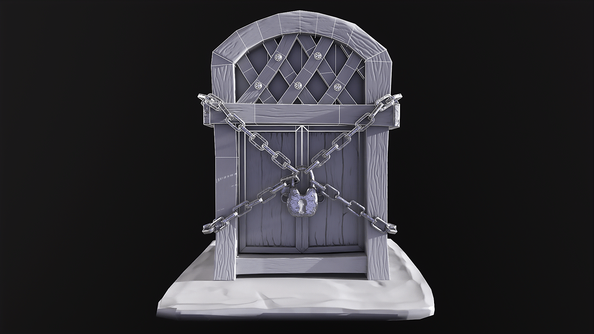 3D assets environment game medieval art modeling props vikings