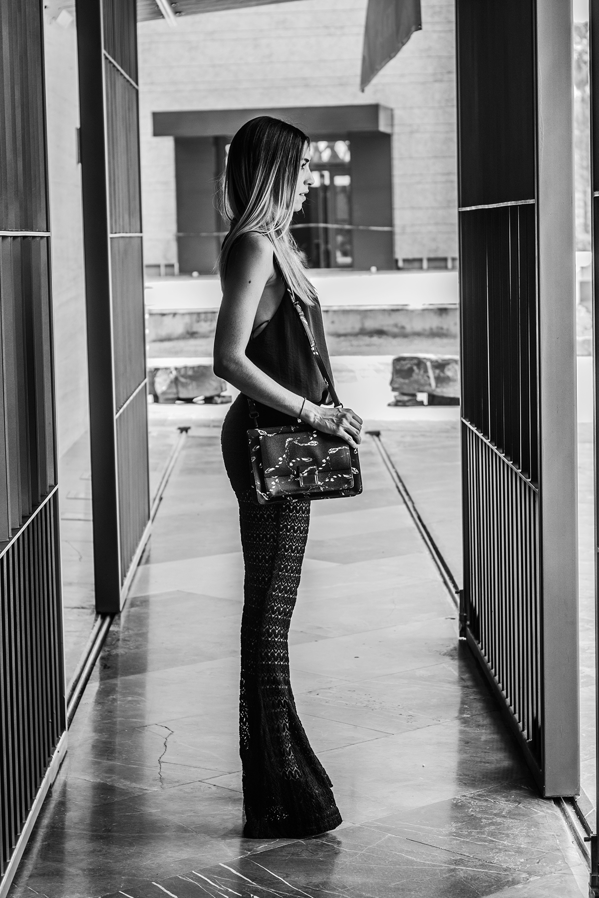 fashion blogger model Style concepy grayscale mty mexico daylight street style concept fashion photography summer