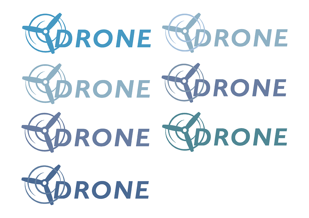 drone logo logodesign