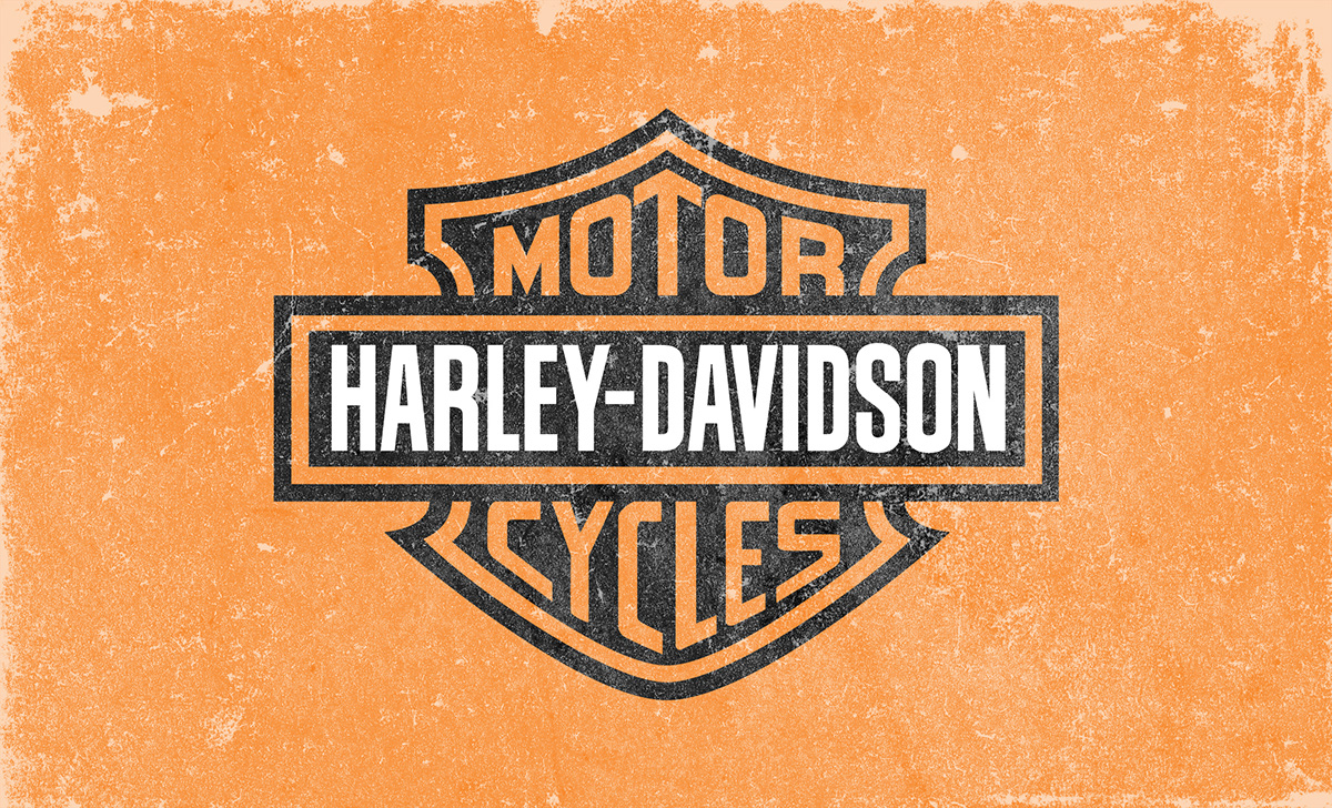 logo recreation Harley-Davidson company Corporate Identity
