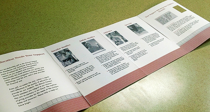 brochure Architectural Drawing photoshop
